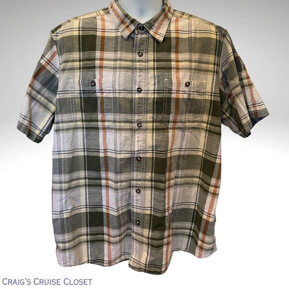 Outdoor Life Other - Outdoor Life Earth Tone Casual Button Down Shirt Soft Cotton Men's XL